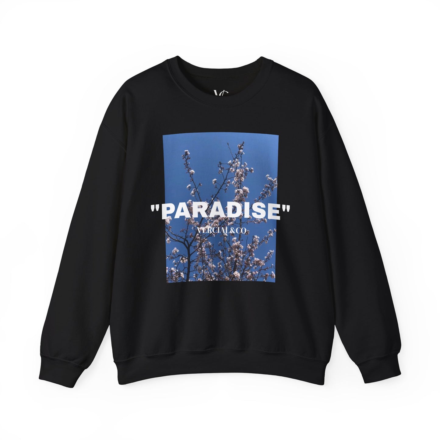 "PARADISE" Flower Crewneck Sweatshirt